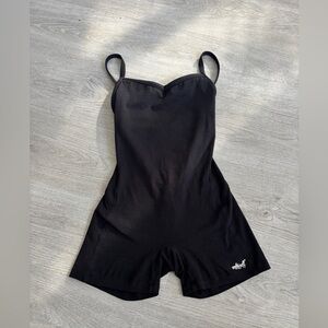 Bombshell One Piece Romper (Black)